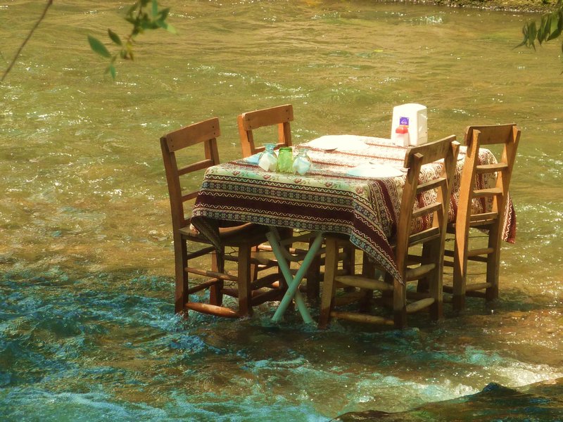 A Turkish Restaurant Table