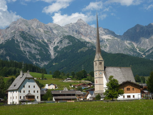 The Church in Maria Alm, Austria