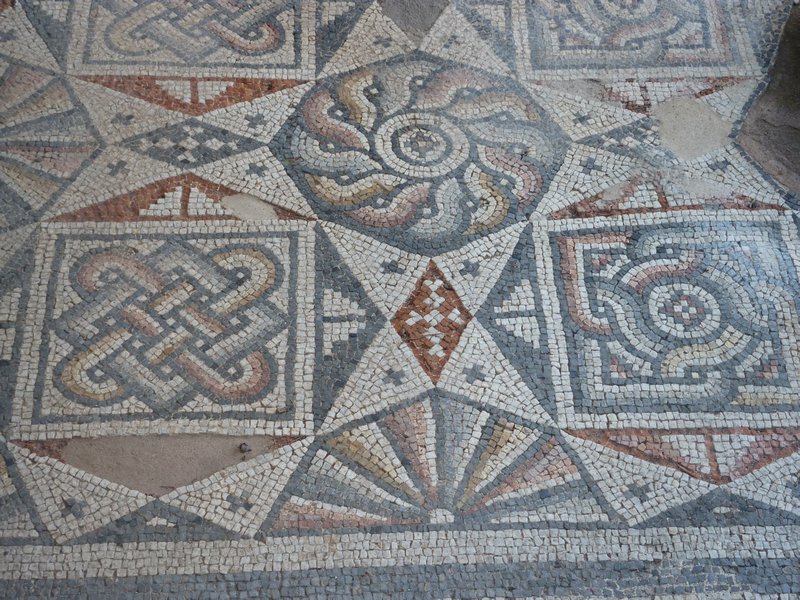 Mosaic floor, Castle of St. Peter, Bodrum