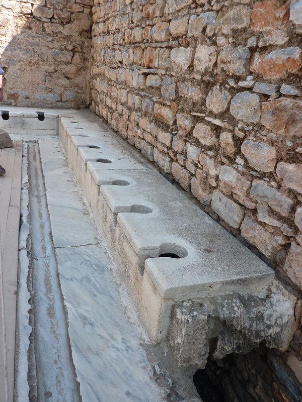 Public toilets at Ephesus