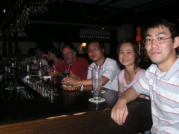The Crew at a Jazz Bar