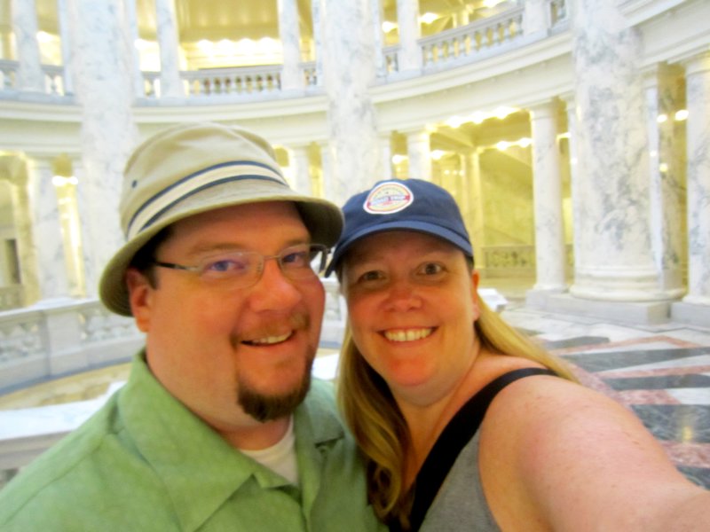 Jim & I in the State Capitol