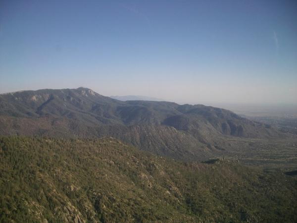 On the tramway up to Sandia Crest 5