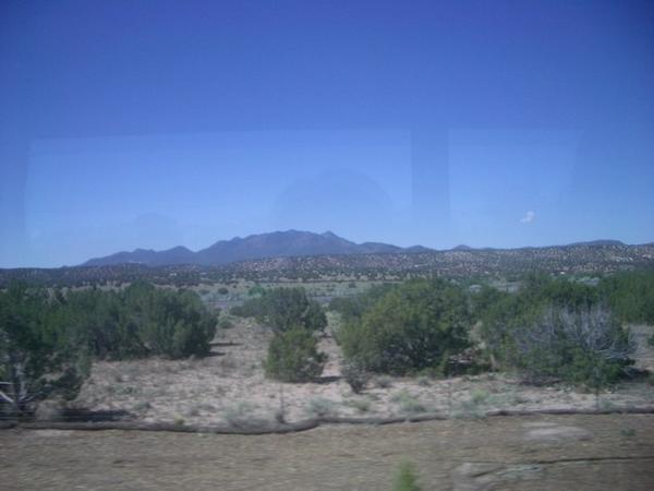 On the way to Santa Fe