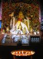 Yak Butter Lamp and Buddha