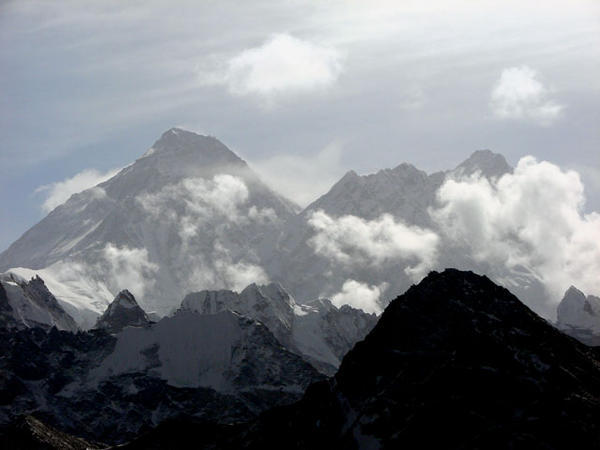 Everest and Lhotse from Gokyo Ri