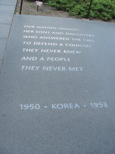 Korean War Plaque