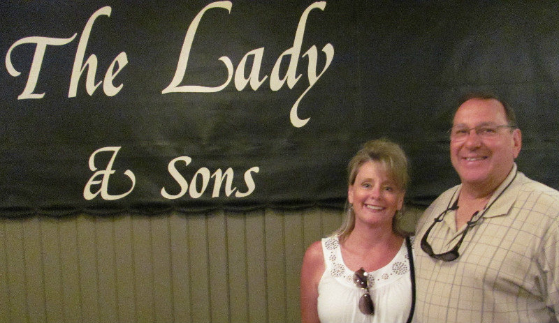 Don & I at Lady & Sons