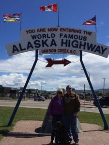 Finally made it to the Alaska Highway!