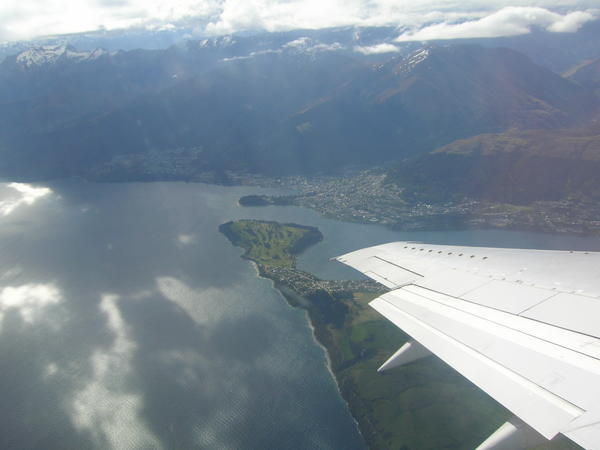 Flying Out of Queenstown