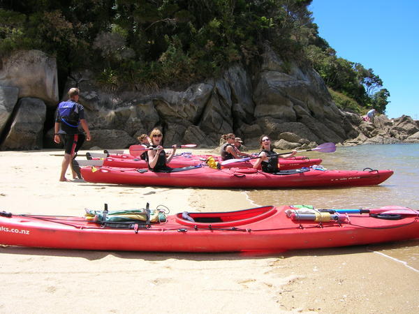 Raise the Anchor Shipmates!- Kayaking, Abel Tasman