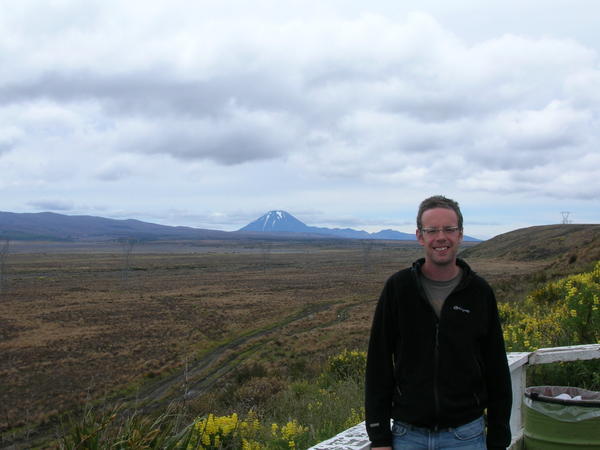 Bad Hair Day on the Desert Road (Ngauruhoe in Background)
