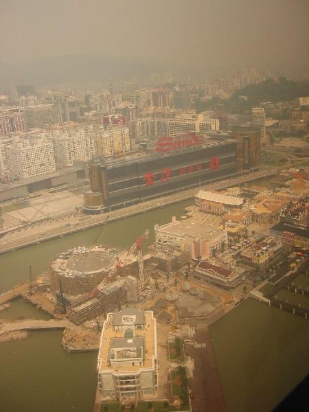 Macau View from Helicopter