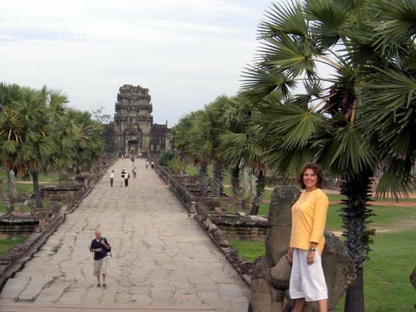 Jenny at Angkor Wat