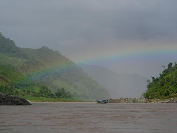  Rainbow over the Mekong River