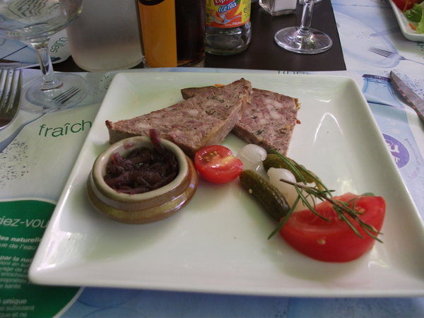 Pate with Beet Confit