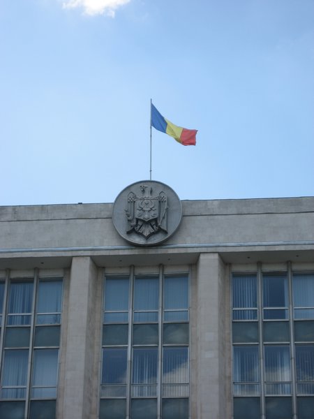 The Capital Building of Chisinau