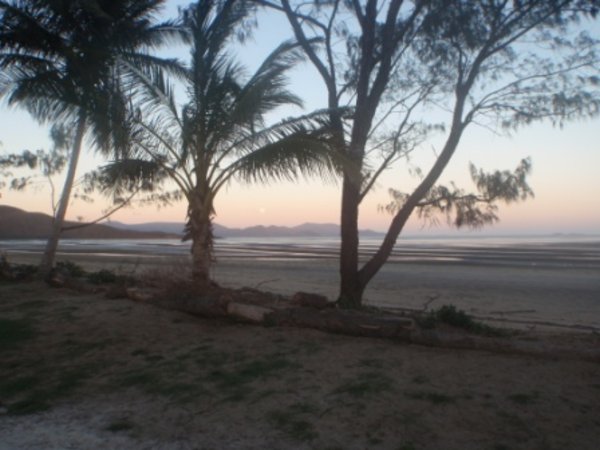 Conway Beach at dusk