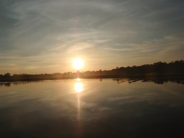 Sunrise at Yellow River