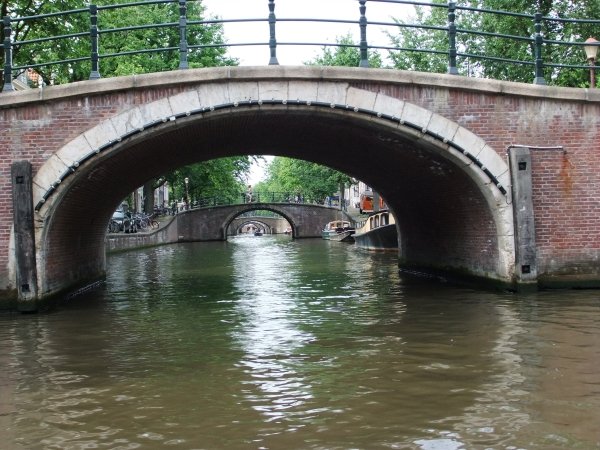 "Most Romantic" canal in Amsterdam