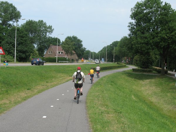 Biking in Kampen