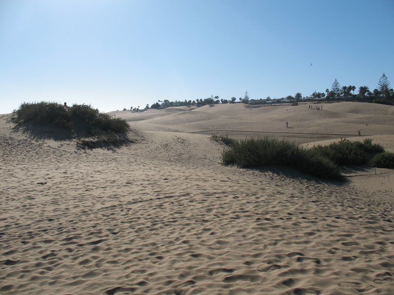 Sand dunes in Maspalomas