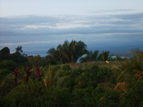 Vista desde el Monte Playa Pavones, Costa Rica