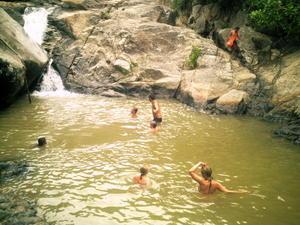 Koh phanang waterfall