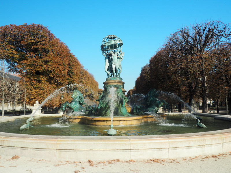 fountain at Luxembourg Gardens