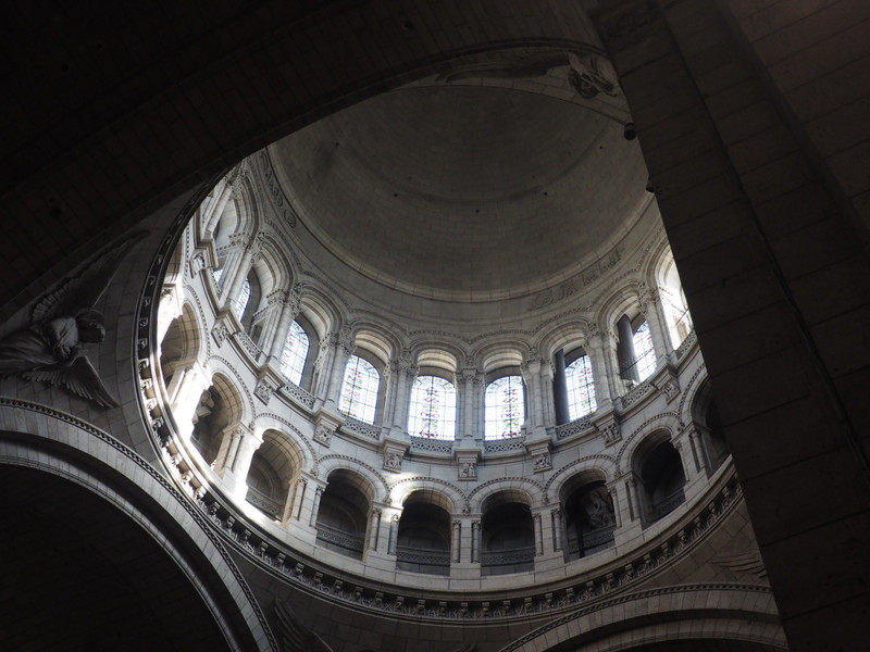 the interior of the dome