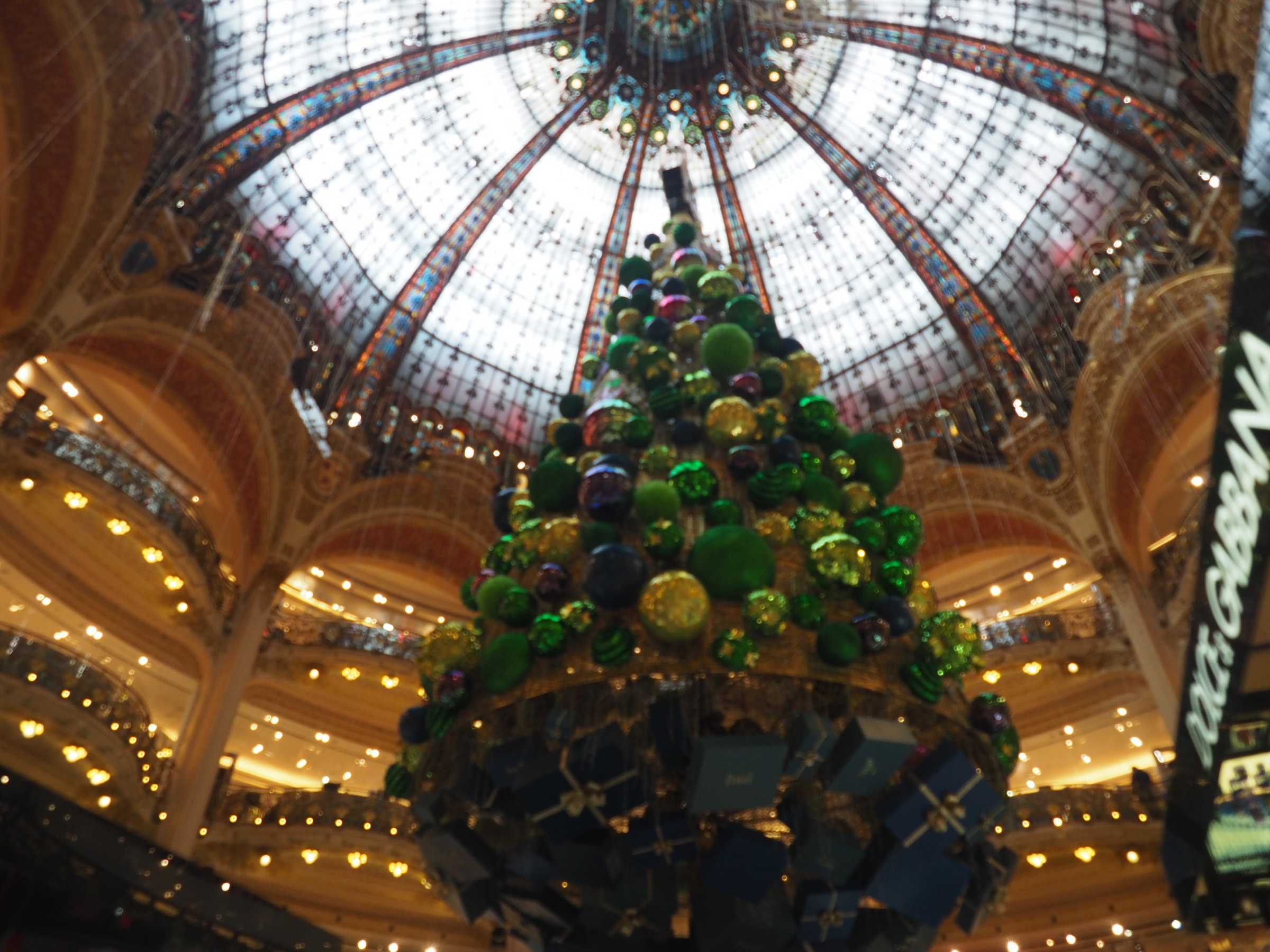 Christmas at Galeries Lafayette Photo