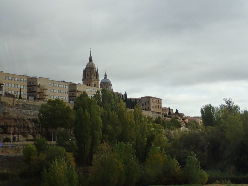 arriving in Salamanca