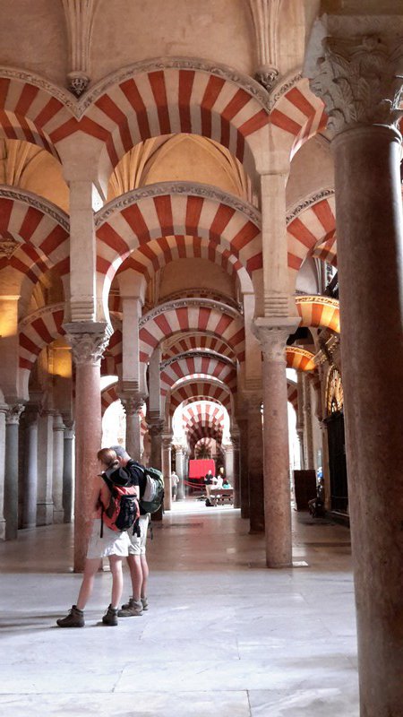 Inside the Mezquita