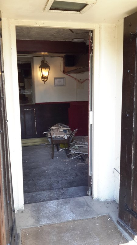 the renovating of the College Arms pub