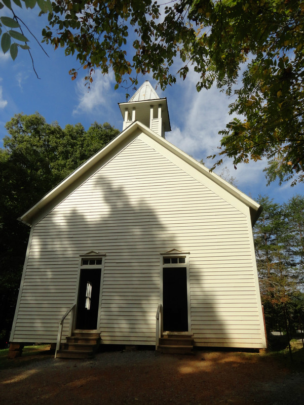 Methodist Church in Cades Cove in Smoky Mountain National Park