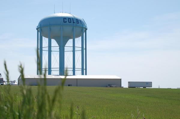 Colby water tower