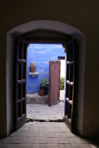 Doorway in the monastery