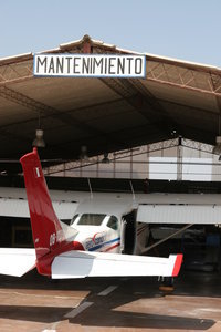 Our plane at Nazca