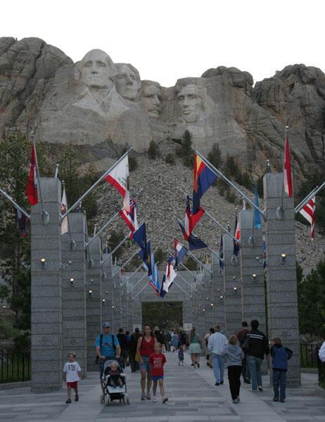 Mount Rushmore Political Rally