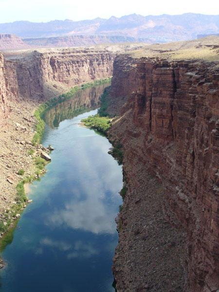 The Colorado River from Navajo Bridge