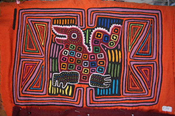 An example of Kuna handicrafts