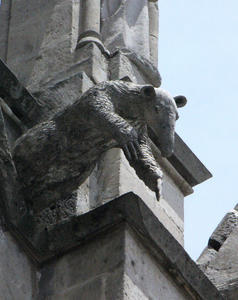 Aardvarks on the Basilica in Quito