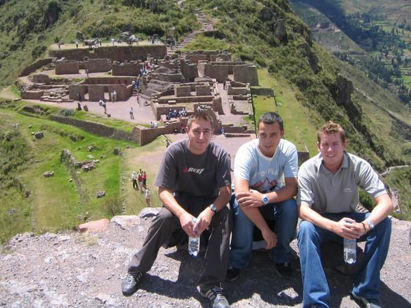 The Inca ruins at Pisac