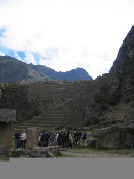 The Inca fortress of Olantaytambo