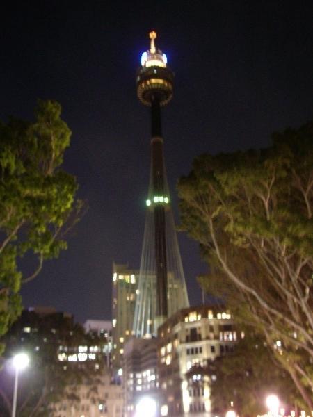 Sydney Tower at Night