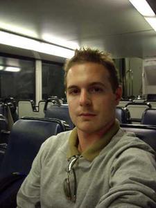 Alone on train