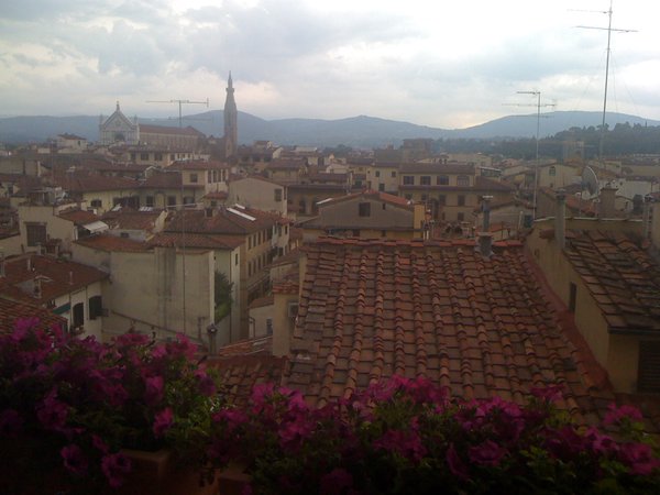 view from Palazzo Vecchio