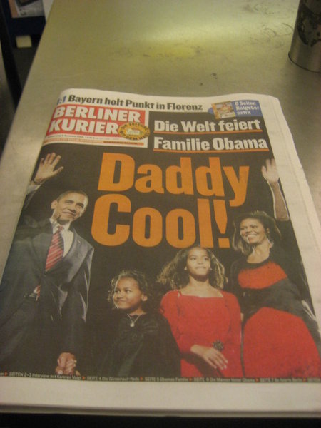 Newpaper headline