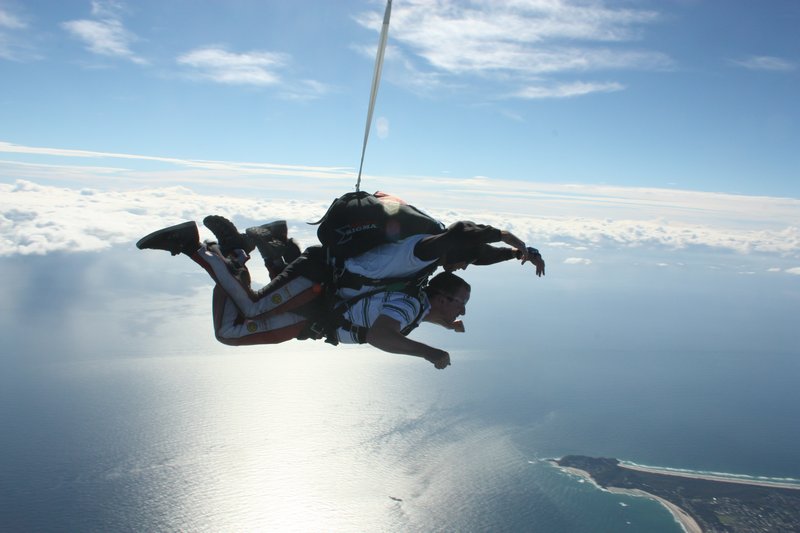 Skydive...enjoying the amazing views