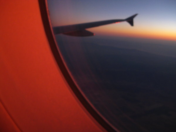 Red Window Seat View